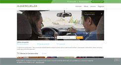 Desktop Screenshot of iautoescuelas.com